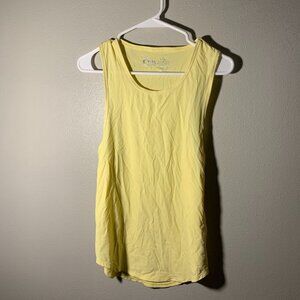 Zyia pale yellow tank top